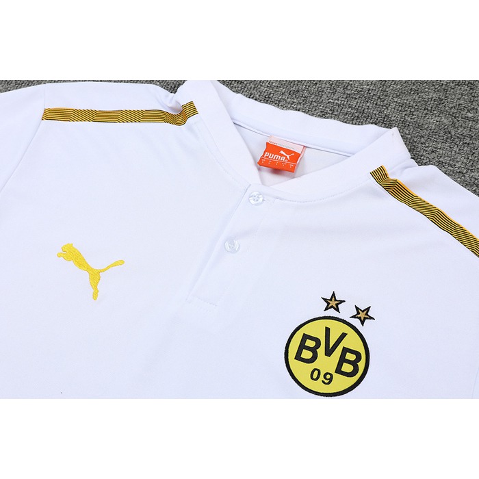 Camiseta Polo del Borussia Dortmund 22-23 Blanco - Haga un click en la imagen para cerrar